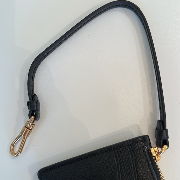 New Kate Spade Black Leather Card Holder - Picture 6 of 6